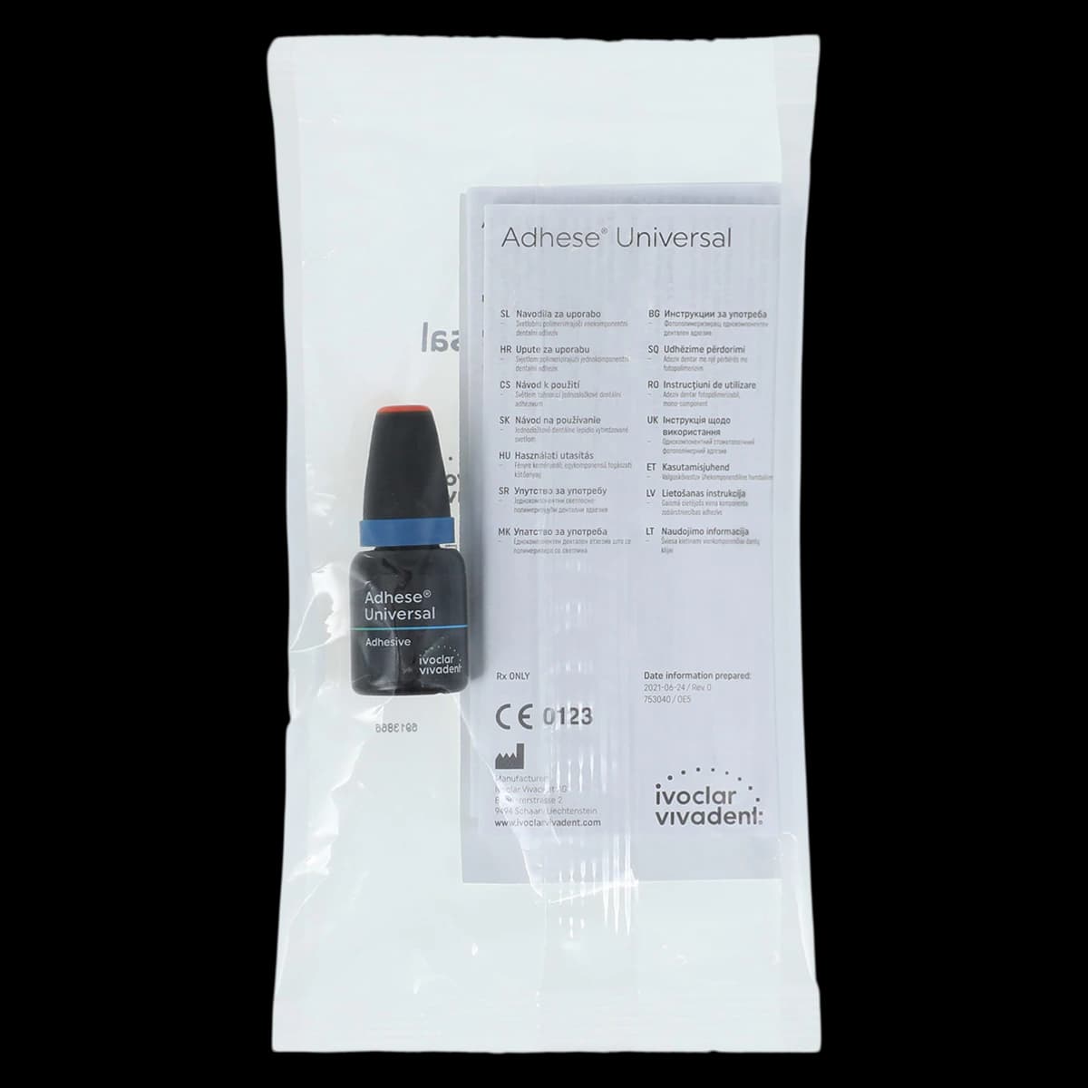 Adhese Universal Light-Cured Universal Adhesive, 5 g Bottle Refill, 663720WW - Adhese® Universal 5g Bottle - Image 1