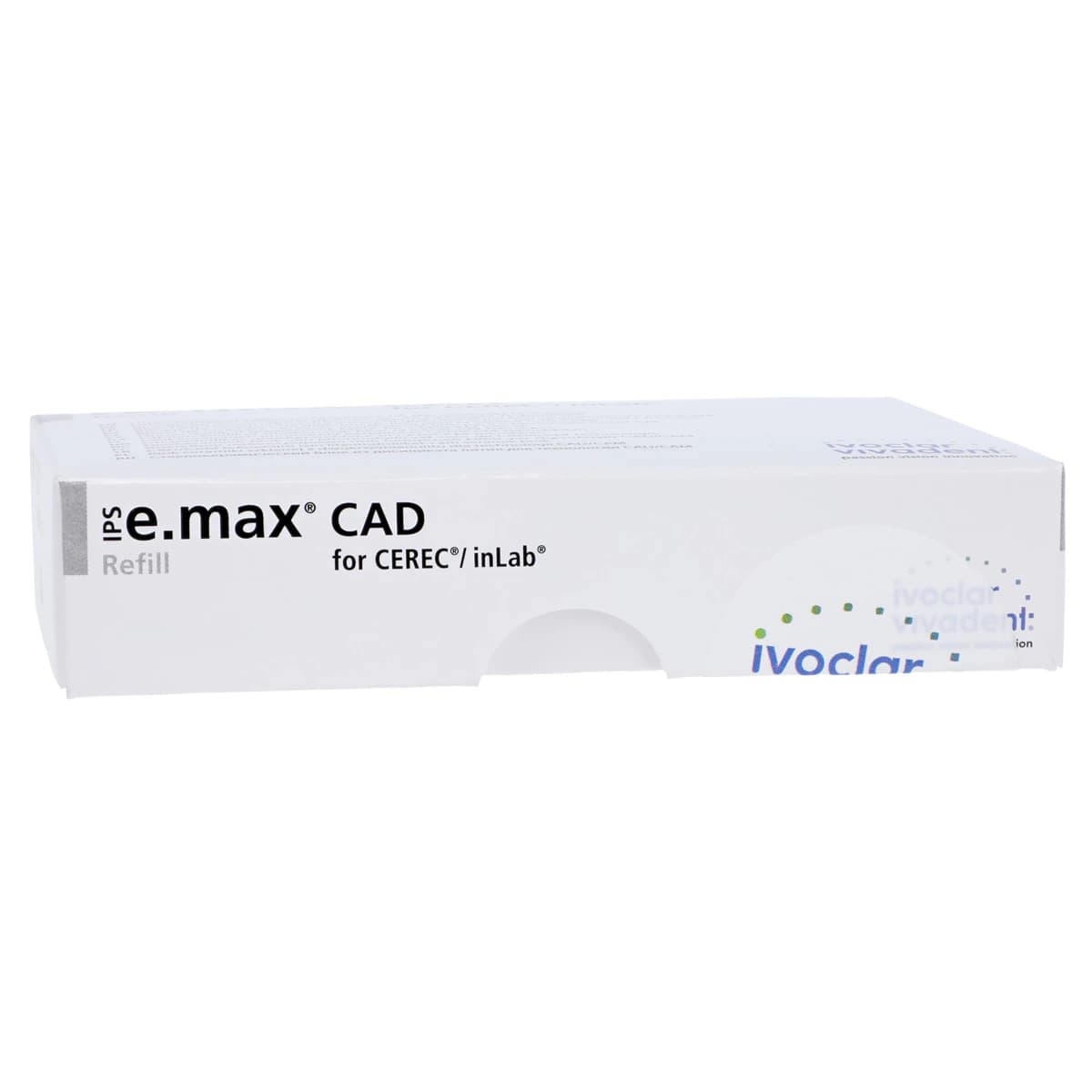 IPS e.max CAD HT (High Translucency) Lithium Disilicate Milling Block, Shade C3, Size C14, 5/Box - IPS e.max CAD HT C14 for CEREC - Image 1