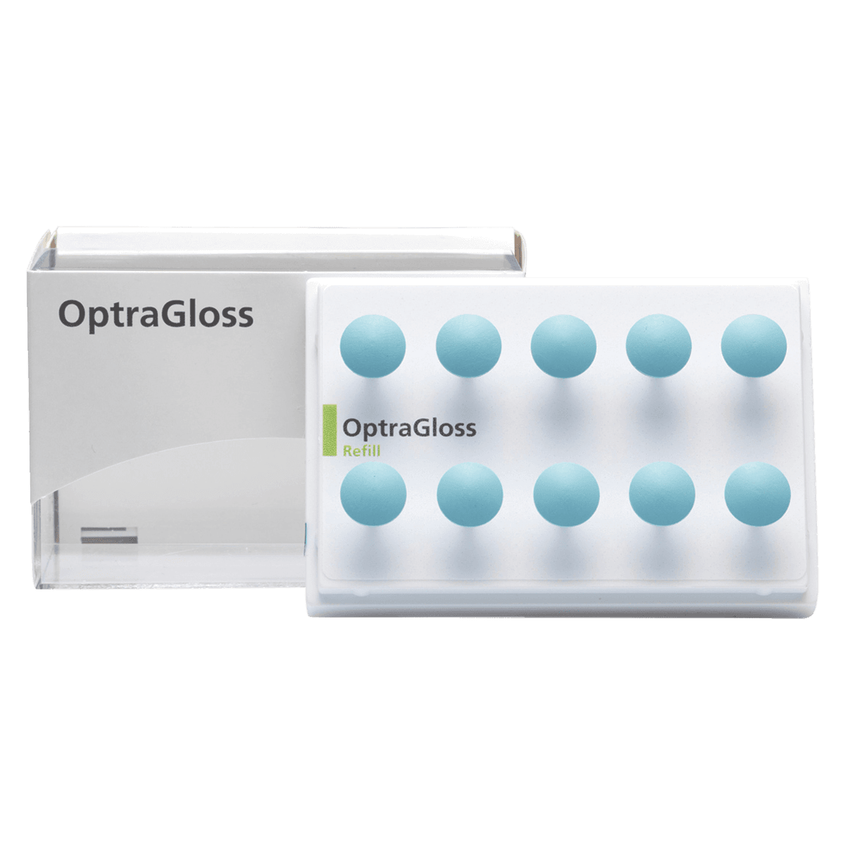 OptraGloss® Universal Polishing System Refill, HP Lens, Light Blue, 10/Pk, 684552AN - OptraGloss® Lens HP Disc and Polishing Refill Pack of 10 - Image 1