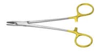 Miltex Mayo-Hegar Needle Holder, Tungsten Carbide, Serrated Jaws, 7" - Needle Holder Mayo-Hegar TC - Image 1