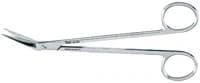 Miltex Kelly Fistula Surgical Scissors, 6-1/4" Angular, Serrated Blade, Sharp Tips, Stainless Steel - Surgical Scissors – Kelly Fistula 6-1/4", Angular - Surgical Scissors – Kelly Fistula 6-1/4", Angular - Image 1