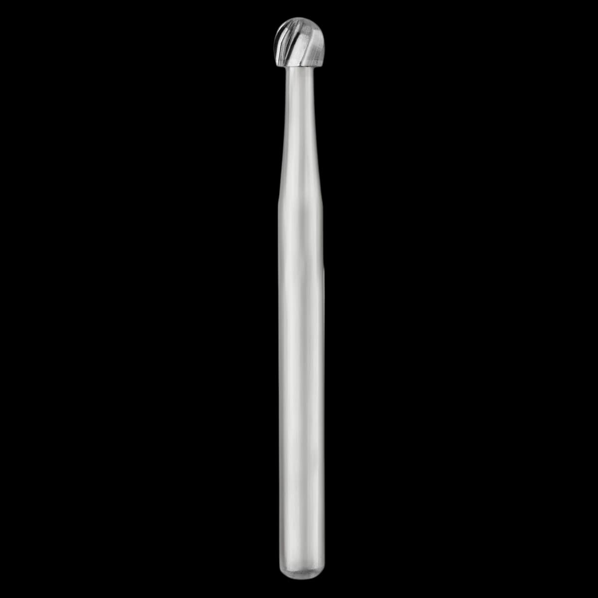 SS White Sterile Carbide Bur, Round #6, Friction Grip (FG), 25/Roll - #6 Sterile Carbide Bur Round FG Roll of 25 - Image 1
