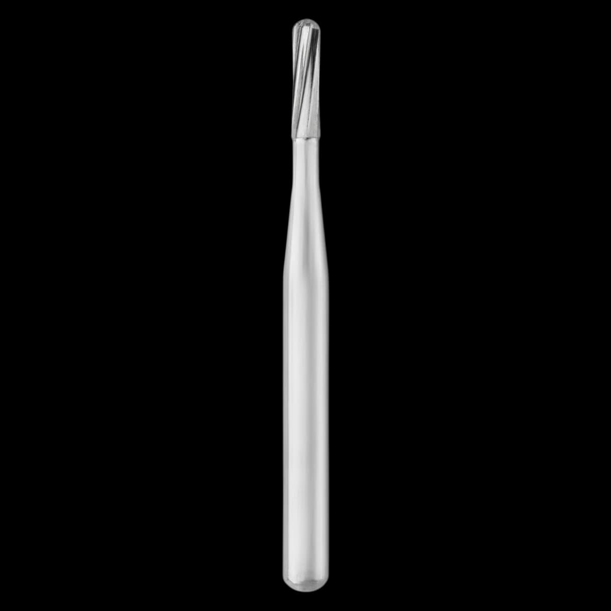 SS White Sterile Carbide Bur, FG, Straight Fissure Round End Plain, #1157, 25/Roll - 1157 Bur Carbide Sterile FG Roll of 25 - Image 1