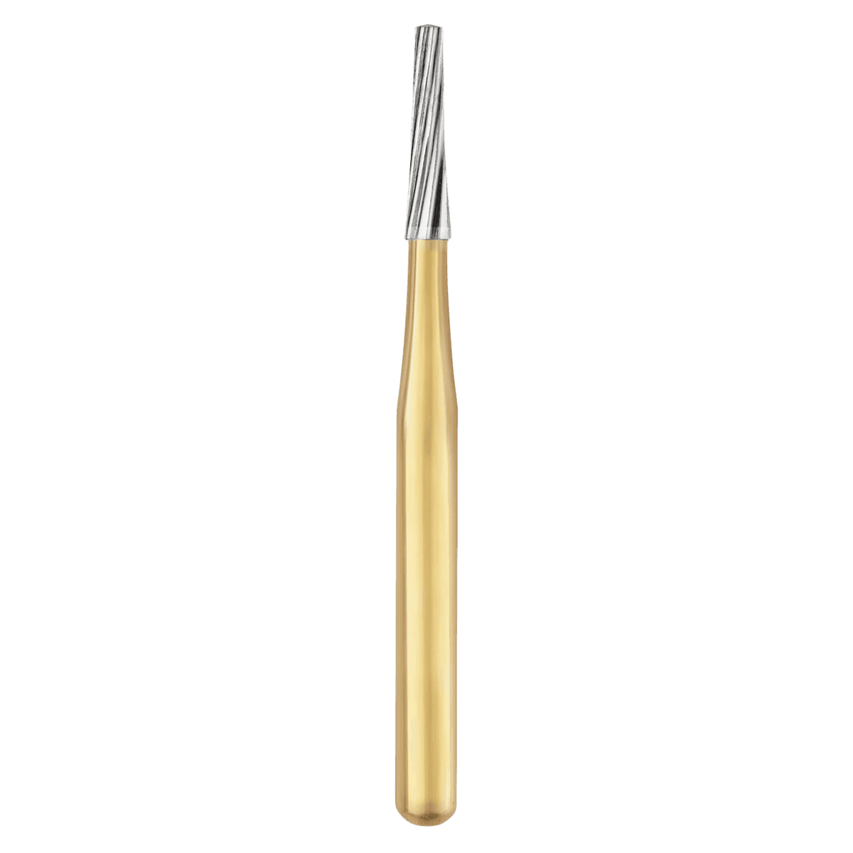 SS White 7713 Trimming & Finishing Carbide Bur, FG, Tapered Fissure, 12 Blades, Sterile, 25/Roll - 7713 Blade Finish Dur Finish Sterile 12 Blades Roll of 25 - Image 1