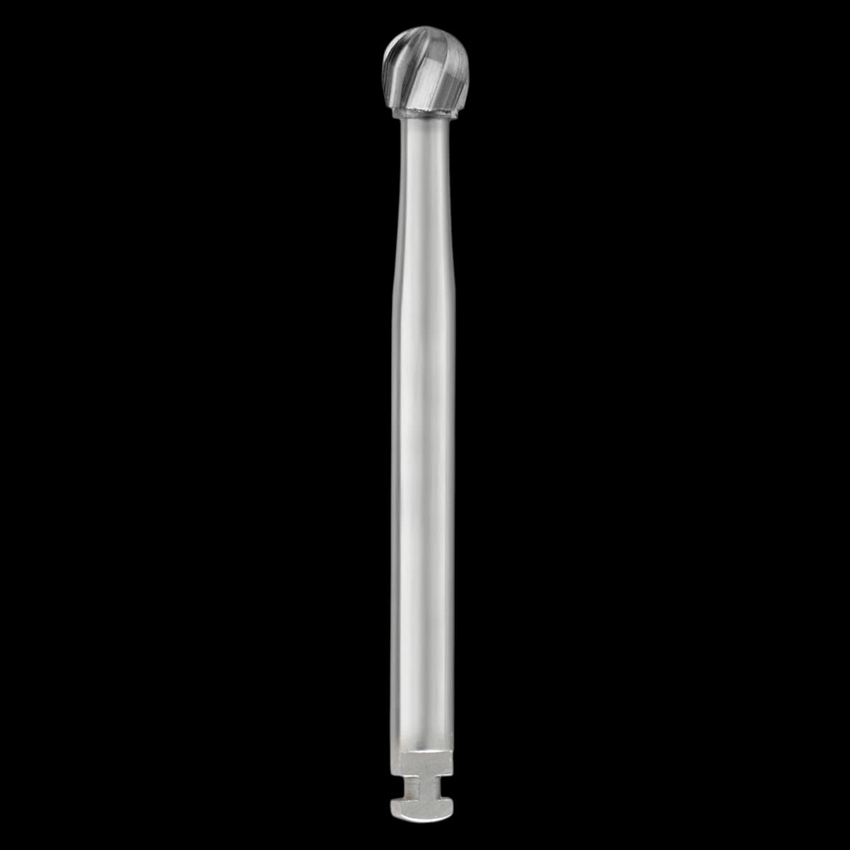 SS White Surgical Length Round Carbide Bur, RA Latch, #8, 2.3 mm, 5/Pk, 14118-5 - Round RASL Carbide Burs - Image 1