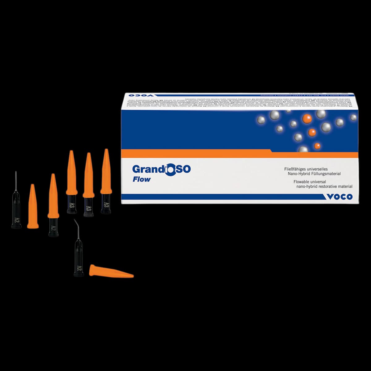 GrandioSO Flow Light-Cured Flowable Composite, Capsule Refill, 0.25 g, Shade A1, 16/Pk, 2742 - GrandioSO Flow .25g Capsule Shade A1 Pack of 16 - Image 1