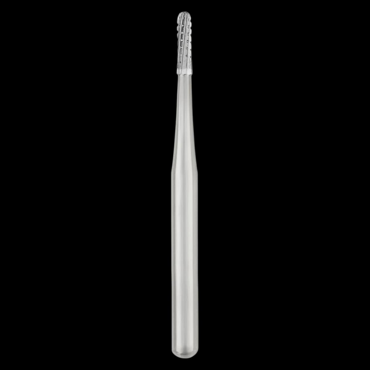SS White 1156S FG Short Shank Carbide Bur, Straight Fissure Round End, Friction Grip, 100/Pack - 1156S FG Carbide Pack of 100 - Image 1