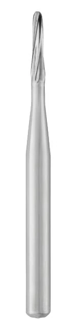 SS White FG #1170 Taper Round End Carbide Bur, Friction Grip, Clinic Pack of 100 - 1170 FG Carbide Pack of 100 - Image 1