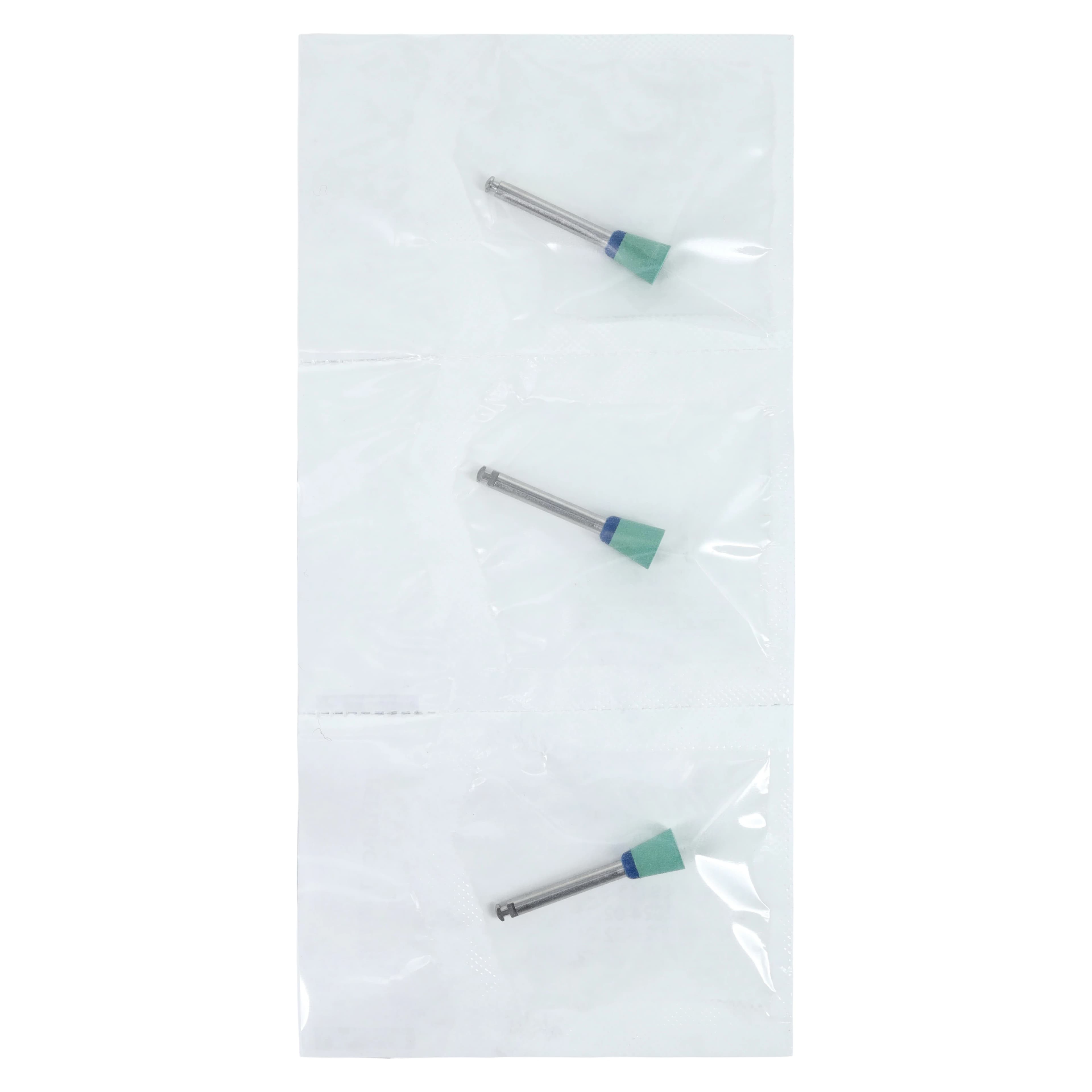 Jazz ZA2S Zirconia-Alumina 2-Step Universal Polishing System, Medium, RA Shank, Cup, Sterile, 3/Pkg, 89113-S3 - Jazz® ZA2S Zirconia-Alumina 2-Step Universal Polishing System - Sterile - Medium RA - Cup - Image 1