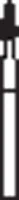 SS White #7903 12-Blade Trimming & Finishing Carbide Bur, Needle Shape, Friction Grip, 5/Pack, 15903-5 - Needle 12-Blade FG Carbide Burs - Image 1
