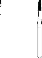 SS White Standard Operative Carbide Bur, FG, Taper Flat End Fissure, #171, 1.2 mm Head Diameter, 3.8 mm Head Length, 10/Pk - Standard Operative Carbide Burs, FG, Taper Flat End Fissure, # 171, 10/Pk, 15000 - Image 1