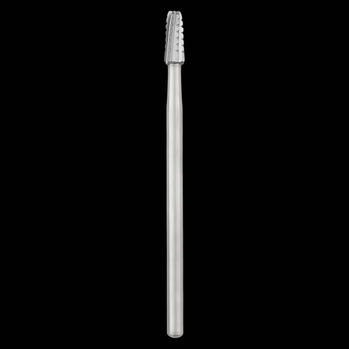 SS White Oral Surgery Carbide Bur, #1703L, HP Shank #4, 44.5 mm, Round End Tapered Fissure Cross Cut, 2.1 mm, Sterile, 10/Pk, 30059 - Sterile Oral Surgery Carbide Burs, FGOS, Shank 4, Long Round End Taper, # 1703L, 2.1 mm, 10/Pk - Image 1