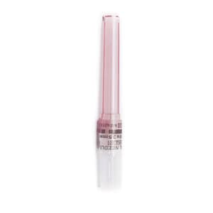 Quala Disposable Dental Needles, 25 Gauge Long, 35mm, Red Hub, 100/Bx, DP40825 - 25GA Long Plastic Hub Needles 35mm (100) - Image 1