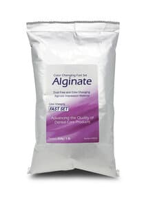 Advance Color Change Mint Fast Set Alginate Impression Material, Dust Free, 1 lb Bag - ADVANCE COLOR CHANGE MINT FS ALGINATE 1LB BAG - Image 1