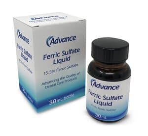 Advance Hemostatic Liquid, 15.5% Ferric Sulfate, 30 mL Bottle - ADVANCE FERRIC SULFATE LIQUID 30ML BOTTLE - Image 1