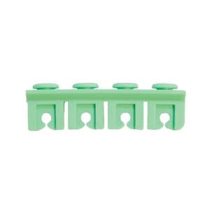 Advance Cassette Rails, Dual Sided 8 Instrument Holder Set, Lt. Green, Set of 4 - Advance Cassette Rails, Dual Sided 8 Instrument Holder Set, Lt. Green Set/4 - Image 1