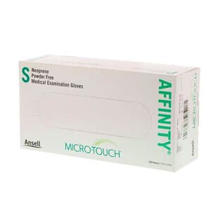 Micro-Touch® Affinity® Neoprene Exam Gloves, Powder-Free, Small, Green, Box/100 - AFFINITY NEOPRENE GLOVES PF SMALL BX100 - Image 1