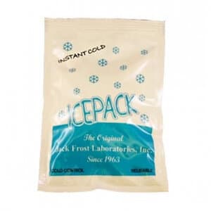 ColdStar Reusable Instant Cold Pack, Junior, 5" x 7", One-Side Insulated, 24/Case, 020204 - Cold Pack Instant Junior (Med) 5"x7" Reusable (24) - Image 1