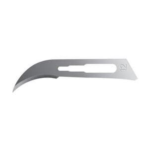 #12 Sterile Stainless Steel Surgical Blade, 150/Box - #12 Sterile Stainless Steel Blade - Image 1