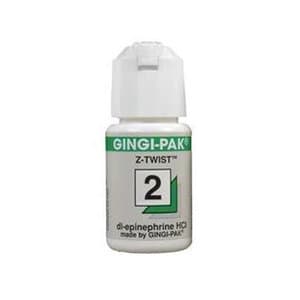 Gingi-Pak MAX Z-Twist Retraction Cord, Size 2 Medium, Epinephrine HCl Impregnated, 108 in. - GINGI-PAK Z-TWIST CORD #2 MEDIUM W/EPI 108 IN. - Image 1