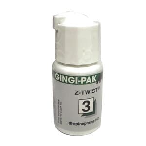 Gingi-Pak MAX Z-Twist Retraction Cord, Size 3 Thick, Epinephrine HCl Impregnated, 108 in - GINGI-PAK Z-TWIST CORD #3 THICK W/EPI 72 INCH - Image 1