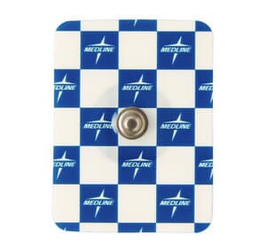 Medline ECG General Monitoring Foam Electrodes, Box of 50 - ECG General Montoring Foam Electrodes (50) - Image 1