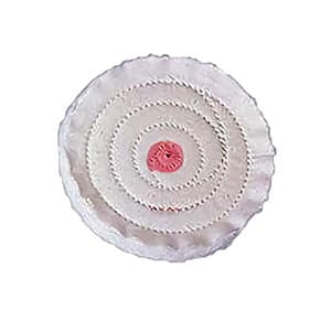 Keystone Muslin Buffs, 5" x 45" Ply, Pack of 12 - MUSLIN BUFFS 5x45 PLY PK/12 - Image 1