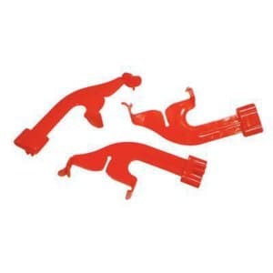 Rinn XCP-DS Sensor Holder, Horizontal Bitewing, for Schick CDR #1H, Red, Pack of 3 - XCP-DS Sensor Holder Horizontal Bitewing Schick CDR #1H Red Pk/3 - Image 1