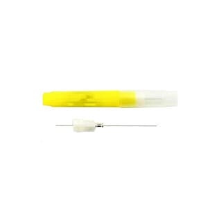 Monoject 400 Series Plastic Hub Dental Needle, 27 Gauge, Short, 100/Box - 27GA Short Needle Plastic Hub 400 Series (100) - Image 1