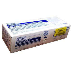 Monoject 400 Plastic Hub Needle, 30 Gauge, Short, Sterile, 100/Box - 30GA Short Needle Plastic Hub 400 Series (100) - Image 1