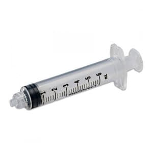 Monoject Rigid Pack Syringe Only, 6cc, Luer Lock Tip, Sterile, Single-Use, 50/Pk - Monoject 6cc Syringe Only w/Luer Lock Tip (50) - Image 1