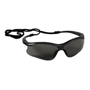 KC Nemesis Safety Eyewear, Smoke Lens, Black Frame & Tips, 12/Box - KC Nemesis Safety Eyewear Smk Lns Blk Frame & Tips - Image 1