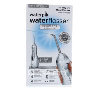 Waterpik Cordless Advance Water Flosser WP-560, White - CORDLESS ADVANCE WATER FLOSSER WP-560 WHITE - Image 1