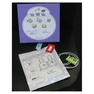 ZOLL Pedi-padz II Pediatric Multi-Function Electrodes for AED Plus and AED Pro, 2 Pads per Pack - ZOLL AED Plus® Pedi-padz® II Pediatric Electrodes - Image 1