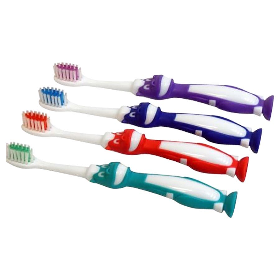 Oraline Pony Kids Critter Toothbrush, Child Size, 72/Box - Oraline - Kids Critter Toothbrushes - Image 1