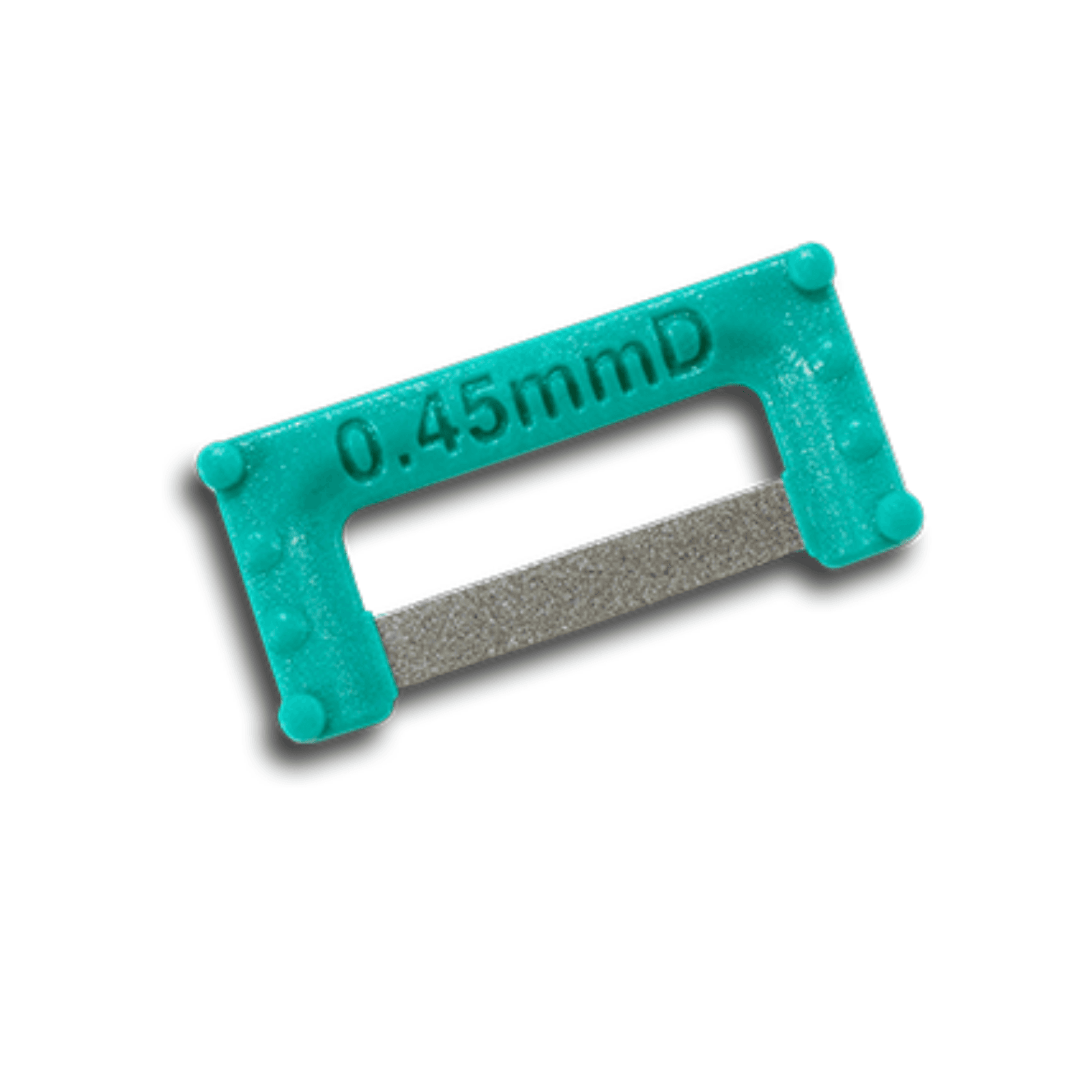 ContactEZ IPR Plus DS Widener Coarse Diamond Strip, Large, Turquoise, Double-Sided, 0.45mm, 32/Pk, 36832 - IPR Plus DS Widener Coarse Diamond Large Turquoise 32/Pk, 36832 - Image 1