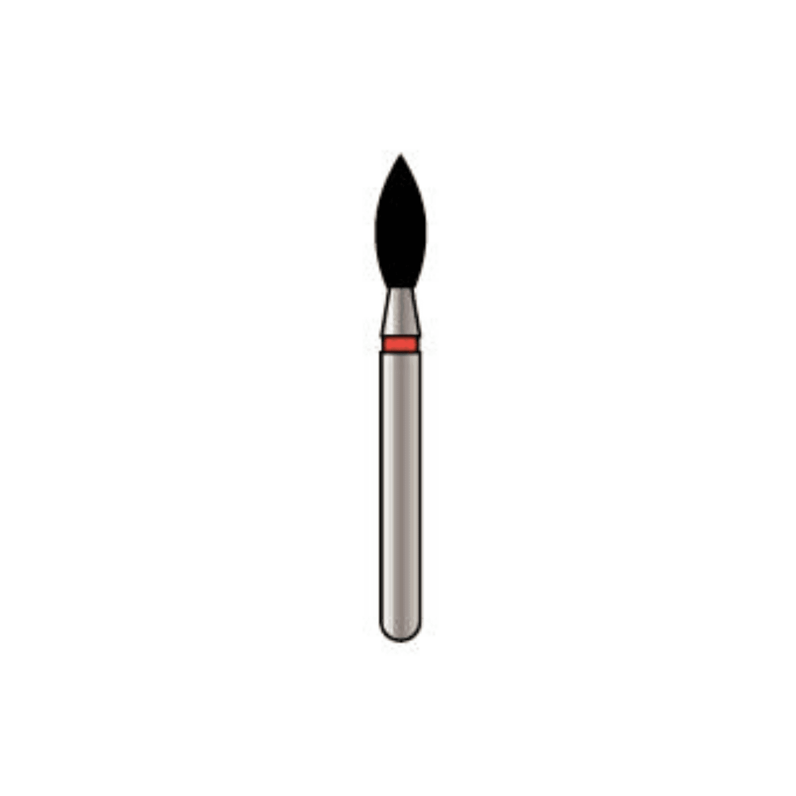Alpen x1 Sterile Single-Use Diamond Bur, FG, Pointed Football #368, 2.0 mm, Coarse, Green, 25/Pk, X368C020 - Alpen x1 Sterile Single-Use Diamond Burs, FG, Pointed Football, # 368, 2.0 mm, Coarse, Green, 25/Pk, X368C020 - Image 1