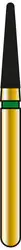 Alpen Multilayer Diamond Bur, FG, Round End Taper #856, 1.6 mm, Coarse Grit, Blue, 5-Pack, R8568C016FG - Alpen Diamonds, G856-314-016-08.0-M, R8568C016FG, (Discontinued) - Image 1