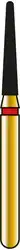 Alpen Multi-Use Diamond Bur, FG #856 Round End Taper, 1.4mm, Fine Grit, Red, 5/Pk, 856-014F - Alpen® Multi-Use Diamonds FG # 856 Round End Taper 1.4mm Fine Red Pkg/5 - Image 1