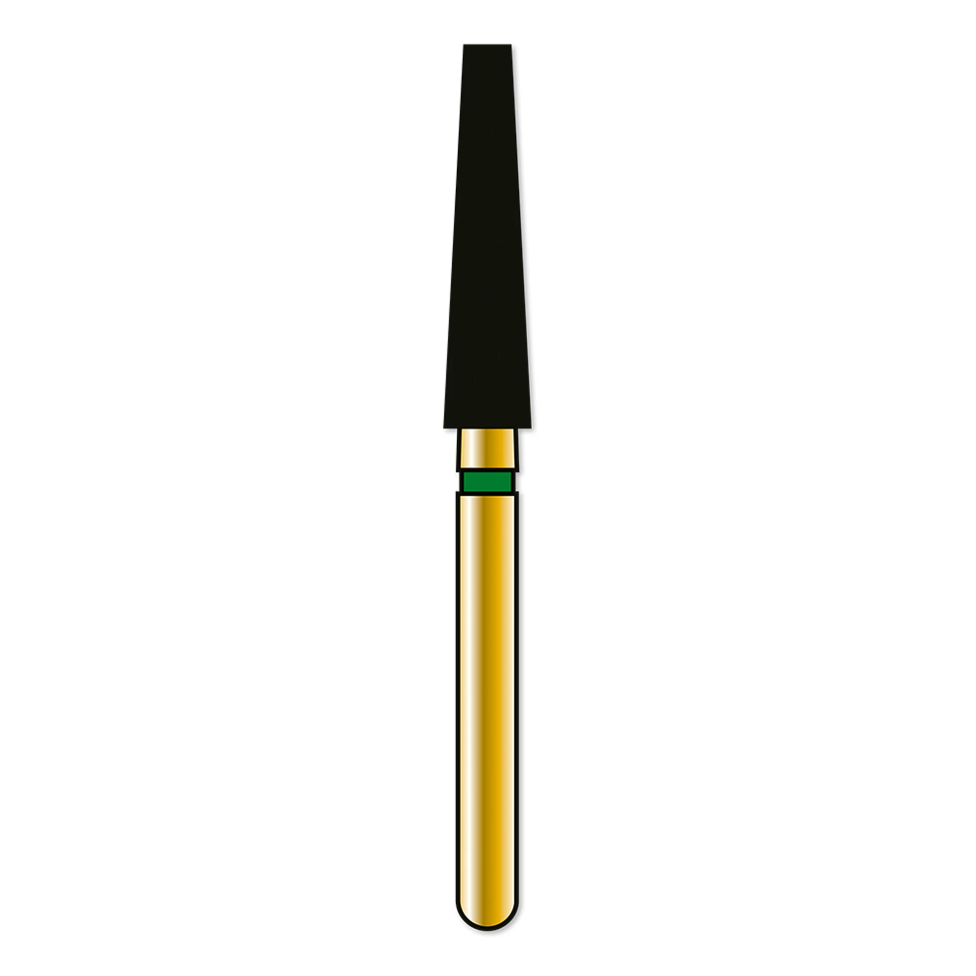 Alpen Multi-Use Diamond Bur, FG #848 Flat End Taper, Coarse Grit, 2.3 mm Diameter, 10.0 mm Length, Blue, 5/Pack, G848-314-023-10.0-M - Alpen Diamonds, G848-314-023-10.0-M (Discontinued, please see 987-0673AA) - Image 1