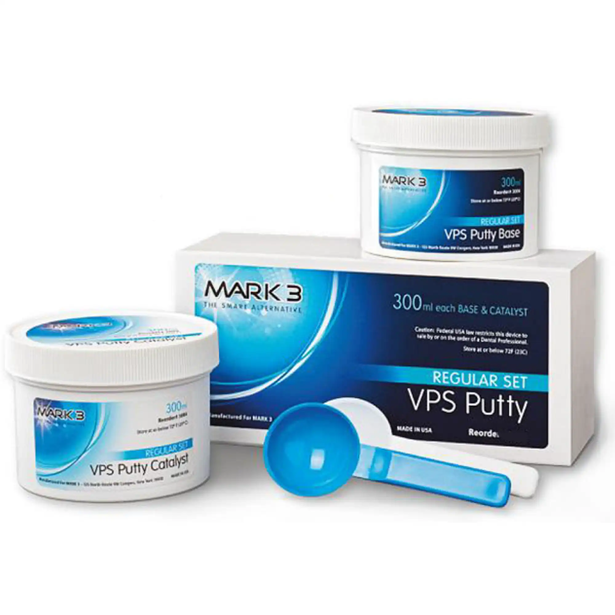 MARK3 VPS Putty Fast Set, 300 mL Base & Catalyst, 3005 - Vps Putty Fast Set, 300 ML Base & Catalyst, 3005 - Image 1