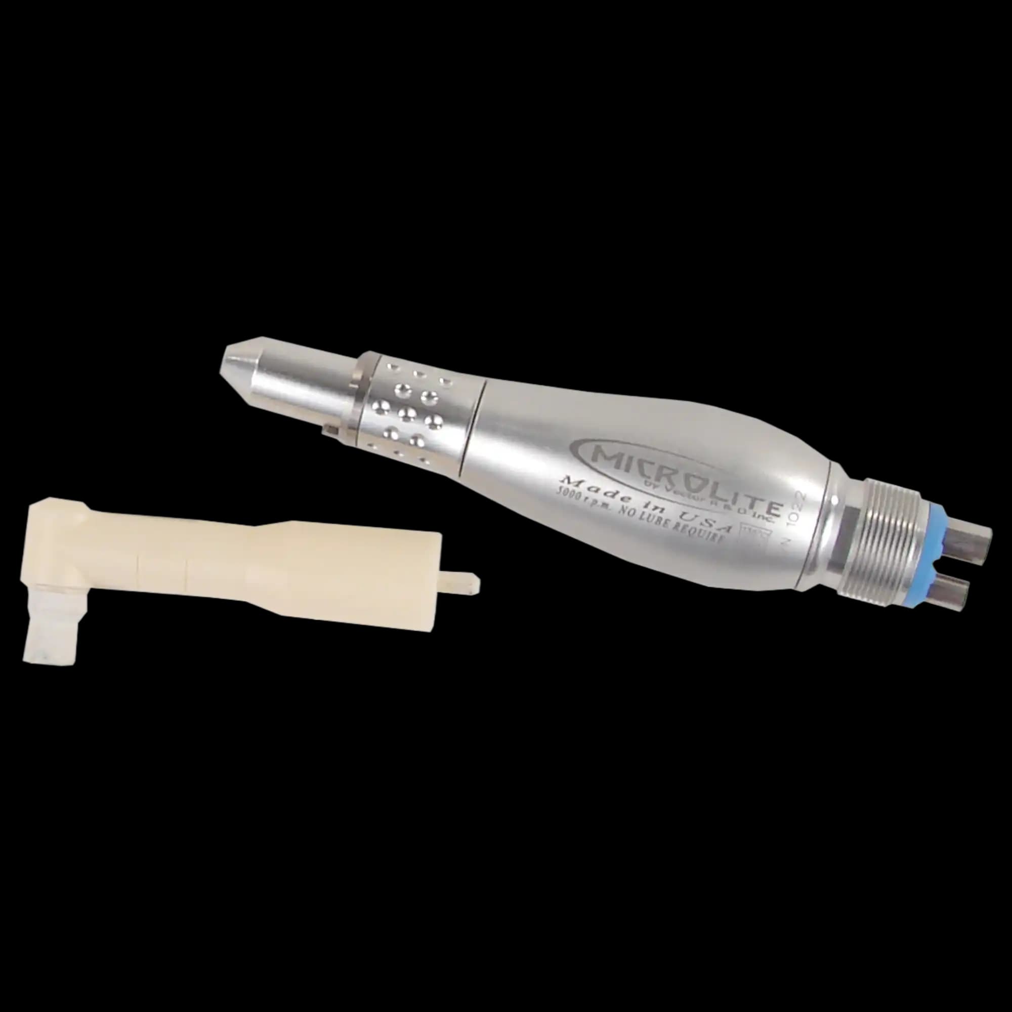 Vector R&D MICROLite Hygiene Supermini Prophy Handpiece, Lube-Free, 5000 RPM, 3/Pack, ML500-3P - MICROLite 3 Pack, ML500-3P - Image 1