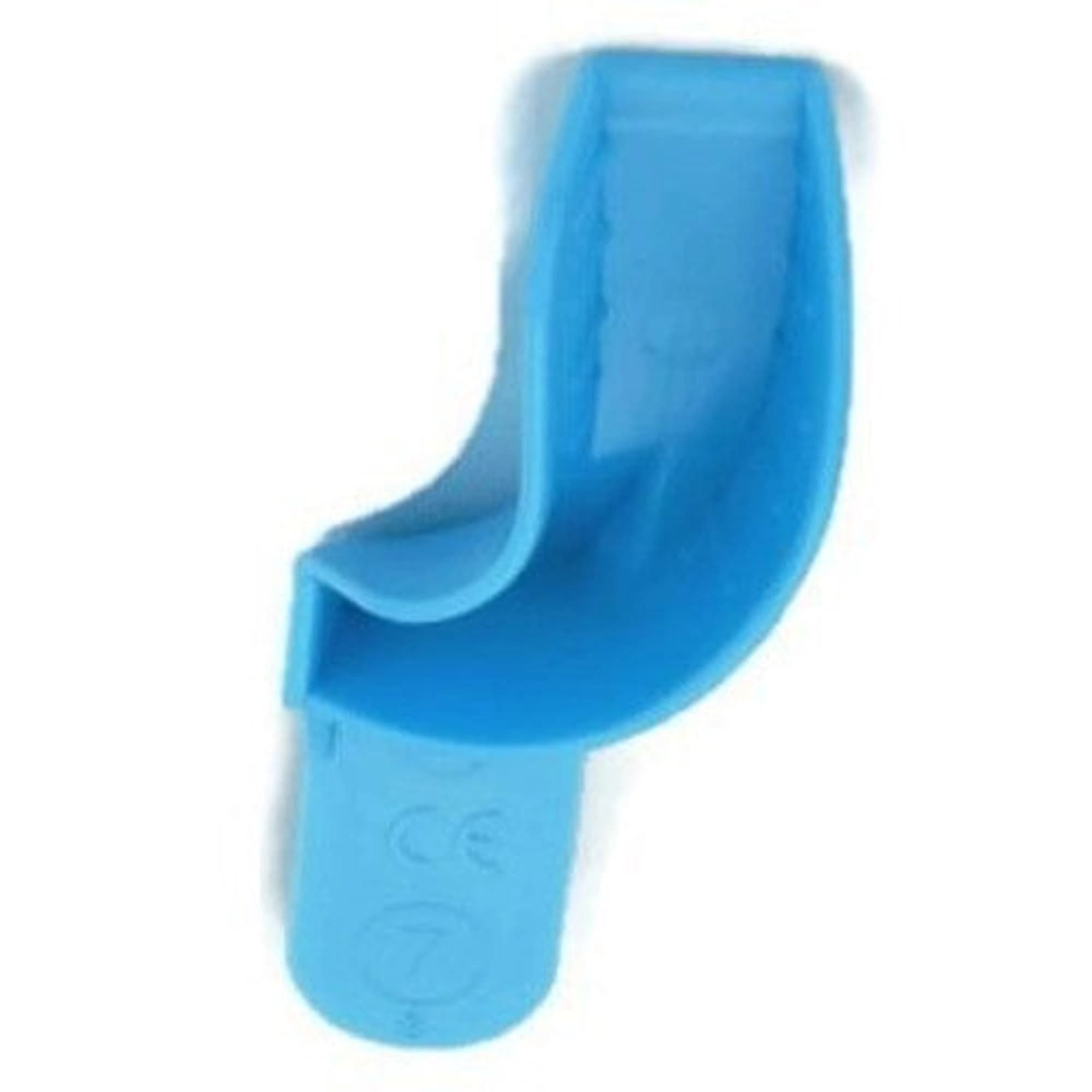 Quala Disposable Impression Trays, #7 Quadrant Upper Left/Lower Right, Non-Perforated, Blue Plastic, 12/Bg, QIT7QDULLR-NP - Quala - #7 Impression Trays 12Pk - Image 1