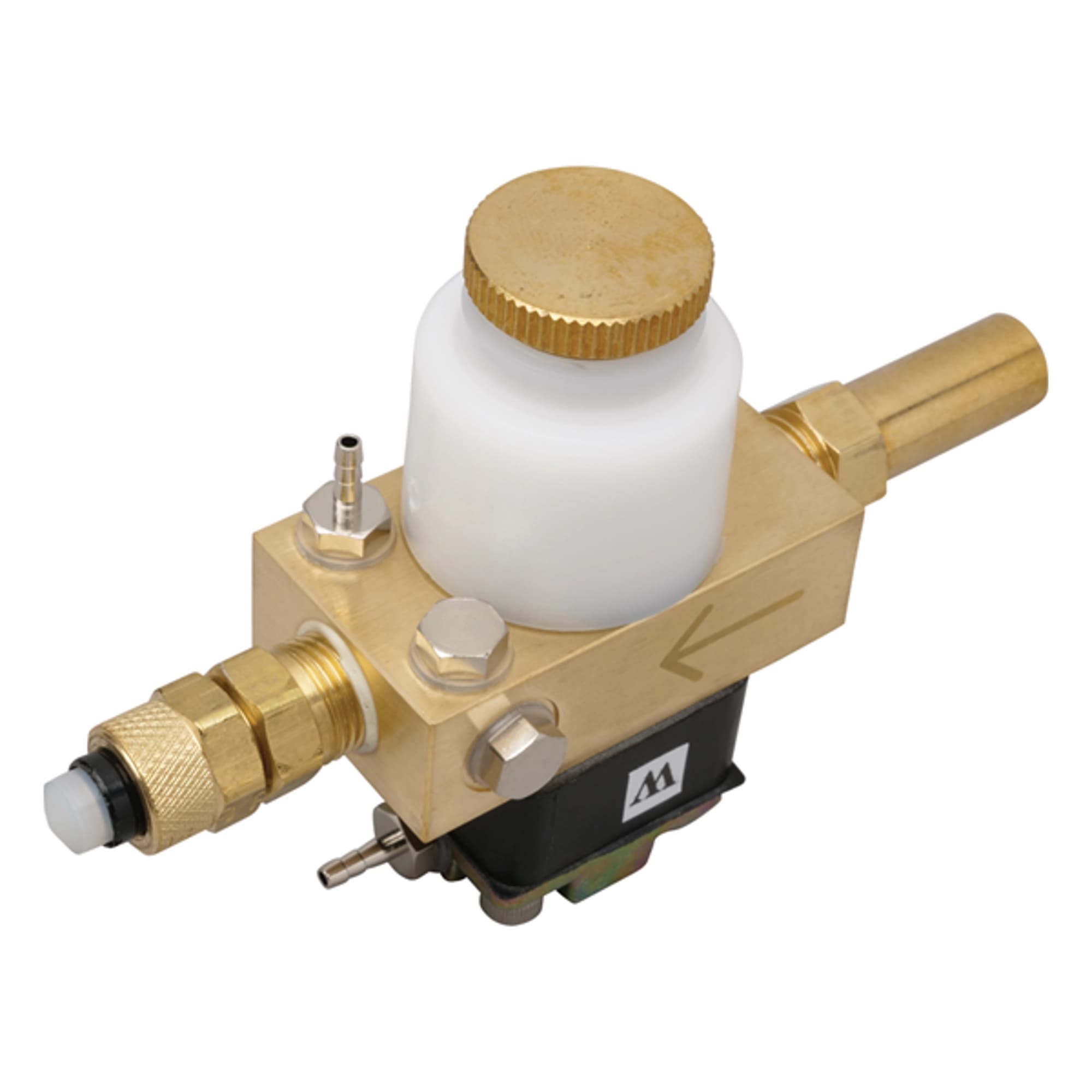 DCI International Single Shut-Off Valve Assembly & Filter, Water, 40 Micron, 3/8" Compression, 9188 - Water Shut-Off Valve Assembly with Filter, 9188 - Image 1