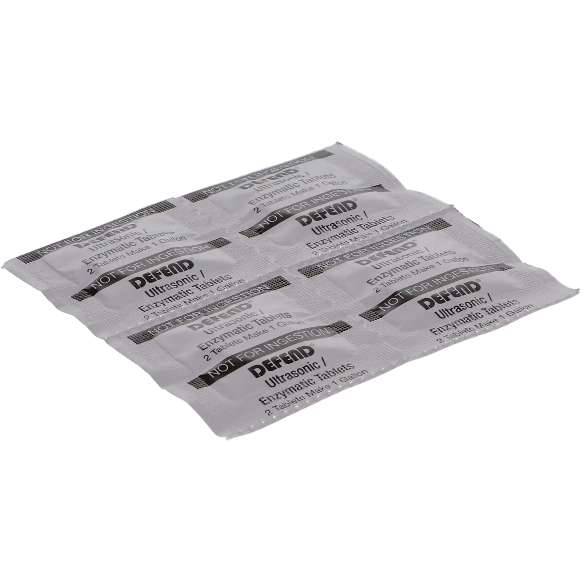 Defend Ultrasonic Enzymatic Cleaning Tablets, 64/Box, UT1000 - Defend Ultrasonic Cleaning Tabs, 64/Pk, UT1000 - Image 1