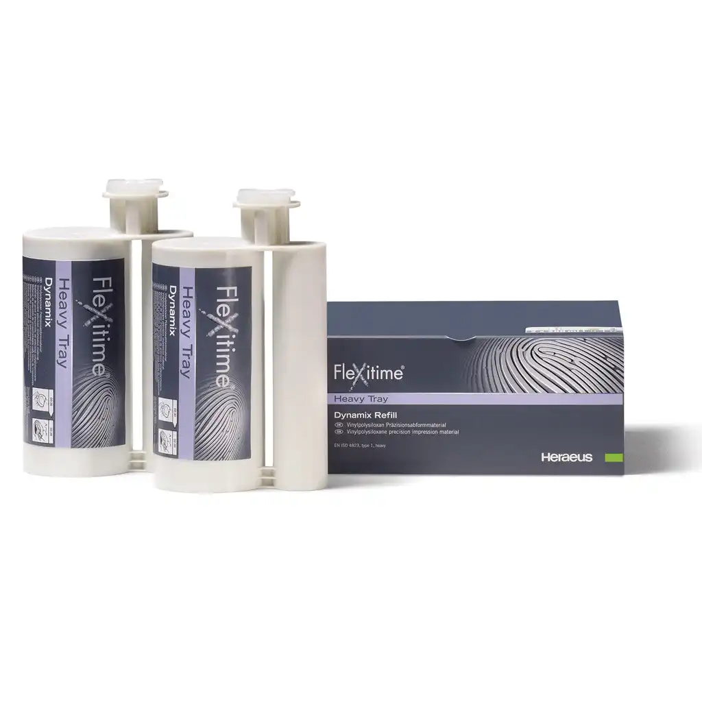 Flexitime Dynamix Monophase VPS Impression Material, Cartridge Refill Pack, 380 ml, 2/Pk, 40003990 - Flexitime Dynamix Impression Material, Cartridge Refill Pack, Monophase, 380 ml, 2/Pk - Image 1