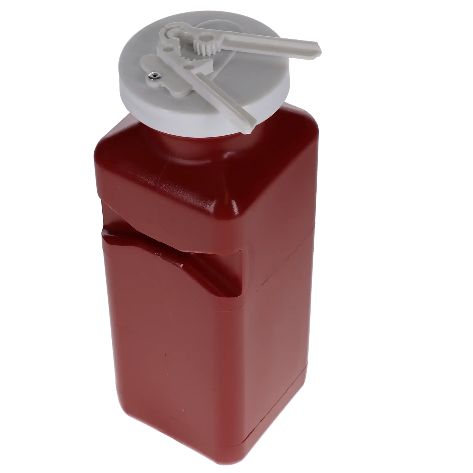 Medical Action Non-Stackable Sharps Phlebotomy Container, 1.7 Qt, Large, Red, with Needle Remover, 178 - Non-Stackable Sharps Phlebotomy Container, 1.7 Qt, Large, 1/Pk, 178 - Image 1