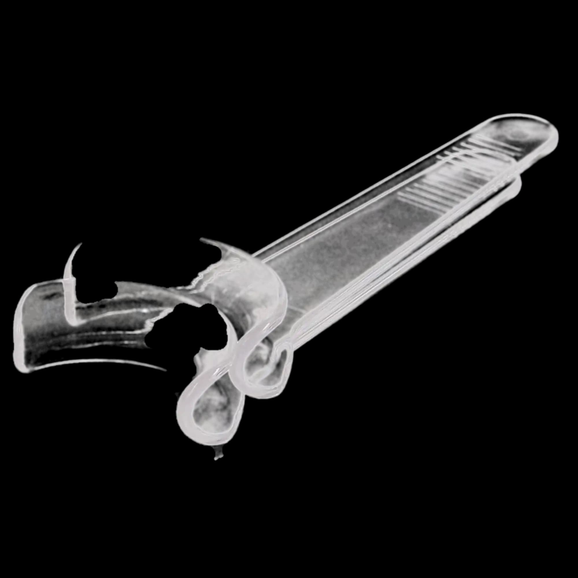 Extand Handheld Cheek Retractors, Child, Clear, Autoclavable, 2/Pk, EX-9003 - Extand Cheek Retractors, Handheld, Child, Transparent, 2/Pk, EX-9003 - Image 1