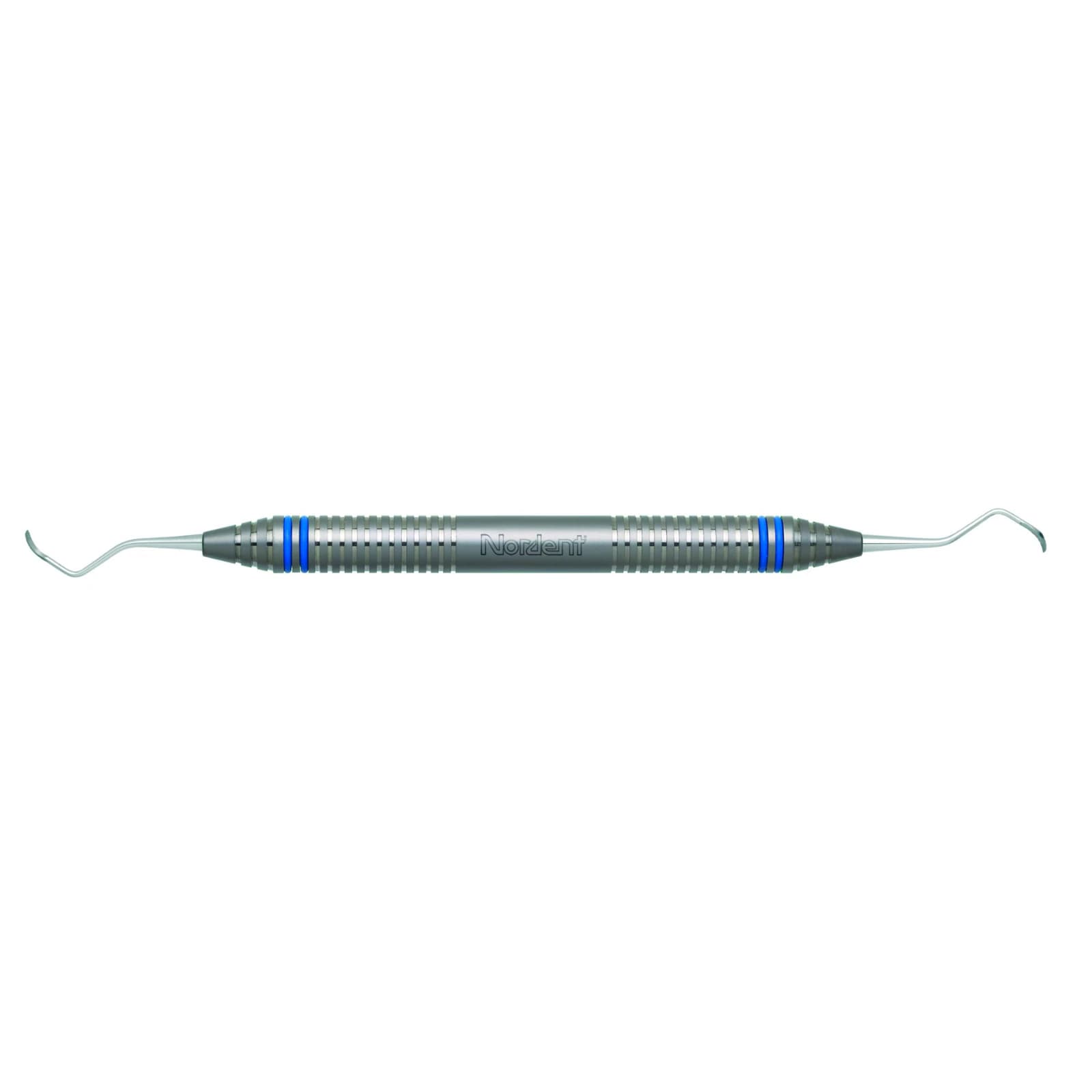 Nordent XDURA® Universal Curette, McCall #13-14, Double-Ended, DuraLite® ColorRings Handle - XDURA® Universal Curettes - McCall #13-14 - DuraLite® ColorRings - Image 1