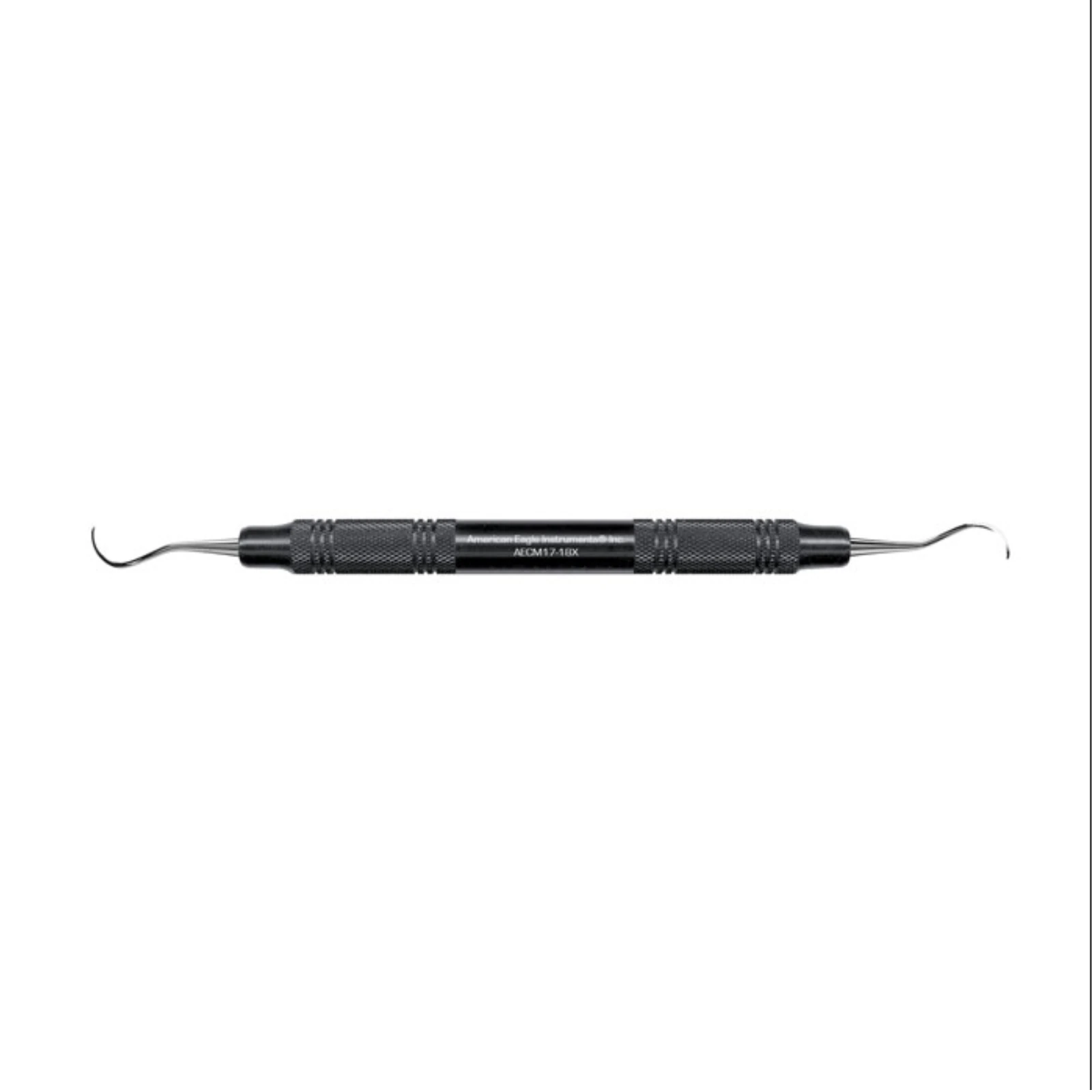 American Eagle McCall 17-18 Curette, Double End, 3/8" Wide Blade, EagleLite Stainless Steel Handle, AECM17-18Z - Curette McCalls 17-18 3/8 SS - Image 1